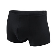 AIMER MEN'S Soft Modal Trunks Underwear (Black)