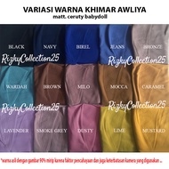 [TERBARU!] KHIMAR AWLIYA COLLECTION / KHIMAR ANDINI AWLIYA / KHIMAR CERUTY BABYDOLL/ KHIMAR HIJAB JI