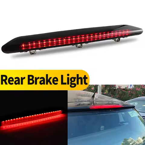 1PC Rear LED Brake Light Additional Third Stop Warning Lamp For VW Polo 2002-2009 OEM 6Q6945097 Red 