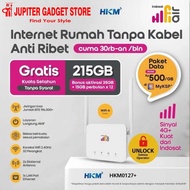 Indosat HiFi Air HKM0127+ 4G LTE Wifi Router Modem Free 215GB Quota - UNLOCK
