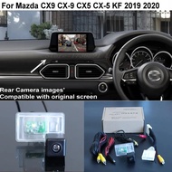 Rear View Camera For Mazda CX9 CX-9 CX-5 CX 5 CX5 KF 2019 2020 2021 28 Pins Adapter Cable OEM Screen