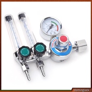 daminglack* Argon Arc Welding Double-tube Flowmeter Gas Regulator Gauge Pressure Reducer