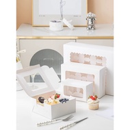Paper Cupcake Packaging Box 2/4/6/12 Cupcake Packaging Box Small Dessert Box Muffin Cup Packaging Bo