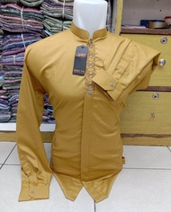 DOA AMAK 2007-Baju Koko katun premium tebal-koko bordir lengan pendek-koko pria dewasa-baju Koko mod