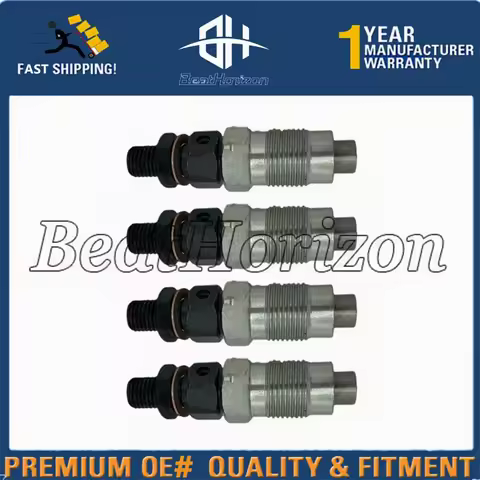 QD32 Engine Fuel Injectors Assy Set 16600-63G21 105148-1630 For Nissan Navara D22 CABSTAR F23 H41 H4