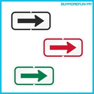 [BuymorefunMY] Reflective Sign Outdoor Street Sign Arrow Symbol Sign Symmetrical Arrow Sign