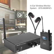 For ANLEON S2 UHF Stereo Monitor System In-Ear System 670-680MHZ 100-240V