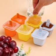 [ Featured ] Easy-Demoulding Icy Cube Mold Fruit Popsicle Freezing Box Fast Convenient Ice Making Tray Stackable Jelly Yogurt  Mould Cup For Home Bar Cafe