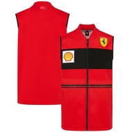 【Household groceries】 F1 Red Bull Ferrari Formula One Vest Sleeveless Long Sleeve Jacket Sweatshirt 