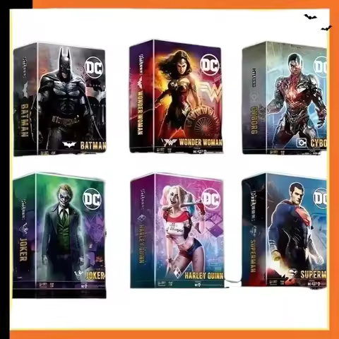 FondJoy Original Authentic Collector's DC Comics Series: Batman, Superman,Cyborg,Harley Quinn,Wonder