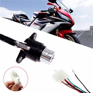 1 Set Motorcycle Ignition Start Switch Keys Lock With Wire Socket Key Assembly 35100-413-007 For Honda CB/CM 400/450