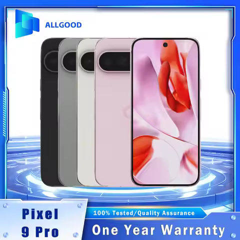 Original Google Pixel 9 Pro 5G Mobile Phone eSIM NFC 12GB+128GB/256GB 120Hz 6.3'' 50MP+48MP+42MP Ten