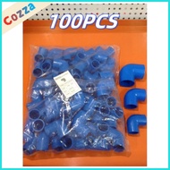 ▧ ═ 100Pcs Pvc Elbow 1/2"  Blue Pvc Fittings Connectors Pvc Blue Pipe Fittings