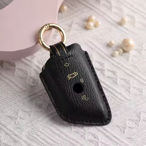 Leather Car Key Case Fob Cover for BMW X1 X5 F15 X6 X5M X6M F16 G30 7 Series G11 X1 F48 F39 for Bmw 