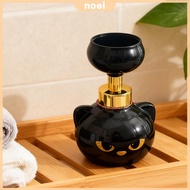 Cat Paw Print Foam Soap Dispenser Refillable Hand Sanitizer Press Bottle Creates Paw-Shaped Bubbles 