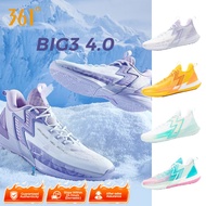 361 Degrees Big3 4.0 Quick Men Basketball Shoes Breathable Cushioning Anti-Slip shoes men 361 Degree