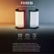 Pathfinder-SG GODOX FH50Bi Flexible LED Light 62W Bi-color Photography  2800K-6500K CRI≥97 with 11 L
