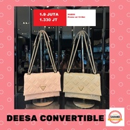 Guess Women's bag DEESA Series CONVERTIBLE shoulder bag 100% original