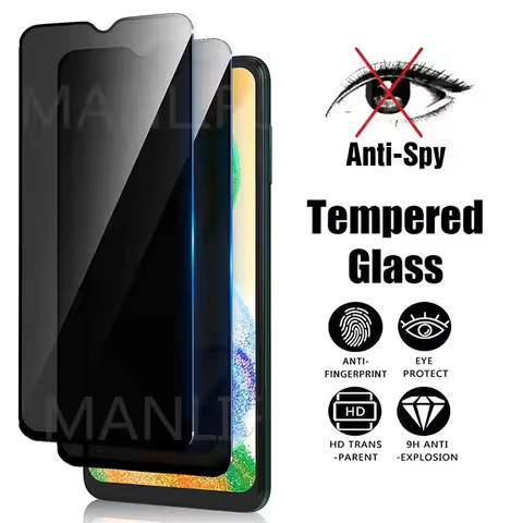 Privacy Screen Protector for Samsung Galaxy A04S Anti-Spy Tempered Glass Film 9H Upgrade Edge Protec