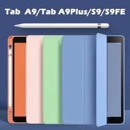 012. Case For Samsung Galaxy Tab A9 2023/A9 Plus/A9 +/S9/S9Fe S6 lite A7 With Pen Slot Shockproof Sm