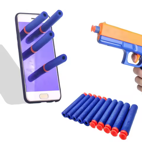 7.2cm EVA Suction Soft Children Shooting Games Weapons Pistol Rifle Guns Supply Parts for Nerf Rival