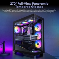 Okinos Mirage 4 / Cypress 3 / 5 Air / 7 / Aqua 93 / 9 MATX&ATX ARGB PWM Fan Pre-Installed,Type C Por