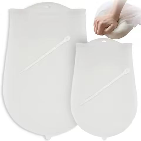 Silicone Kneading Dough Bag Flour Mixer Bag Dough Kneading Bag Versatile Dough Mixer for Bread Pastr