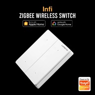 [SG] LUMISYNC INFI Wireless Zigbee Smart Switch - 1-4 Gang Sticker Switch, Tuya/Smart Life support Alexa Google Home