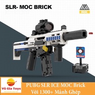 Đồ Chơi Lắp Ráp Mô Hình Súng CSGO SLR Black Ice Kevin183 Với 1300 Mảnh Ghép