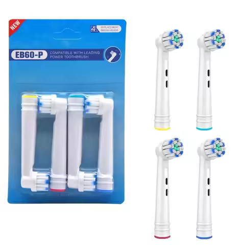4 Pcs/Pack Electric Toothbrush Replacement Heads For Oral B Upgraded Ultra Soft Bristles Care For Gu