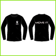 ﹊ ◇ Move It Long Sleeve Drifit uniform shirt
