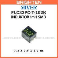 RIVER FLC32PC-T-102K Inductor 1mH SMD