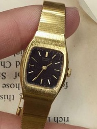 *金邊方形SEIKO老錶 古董錶 手錶 女錶 438102 $699