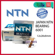 6001 NTN Japan Bearing 6001 (12 X 28 X 8mm) - 100% ORIGINAL