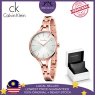 [Authentic] Calvin Klein Graphic SWISS ETA Stainless Steel Women Ladies Watch Jam Tangan Wanita Pere