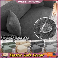 Waterproof Jacquard Sofa Covers 1/2/3/4 Seats Elastic Sofa Seat Cover Removable L Shape Armchair