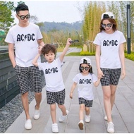 AC-DC band T-shirt Distro Unisex Family Couple T-shirt AC,DC T-shirt