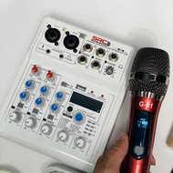 Siêu Ưu Đãi 2024-Combo Mixer Thu Âm Livestream Karaoke E4 và G01 Chính Hãng Giá Tốt - Siêu Phẩm Âm T