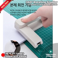 RS360 Stapler Rotation | Heavy Duty 360 Rotating Stapler | Effortless Long Paper Swivel Stapler