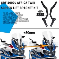 CRF1000L Accessories Set For HONDA CRF 1000 L Africa Twin Screen Bracket Glass