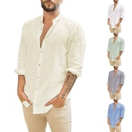 Summer Shirts For Men Shirt Tops Clothes White Plus Size 5XL