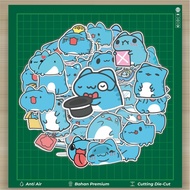 HOT 50 PCS STICKERS Bugcat Capoo Cartoon Series Stickers Fashion Cars Decal Cool Card Album Custom V