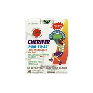 10pcs Cherifer PGM 10-22 Vitamins+Minerals+CGFr+Zinc Capsules for Teenagers