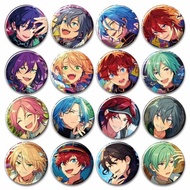 Cute Ensemble Stars Pin Cartoon Idol Narukami Arashi Sakuma Rei Nazuna Nito Brooch Backpack Badge Ac