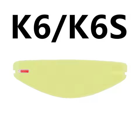 Anti Fog Film for AGV K6 K6S Fog Resistant Lens Motor Racing Motorcycle Helmet Accessories Parts