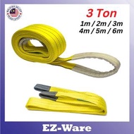 Webbing Belt / Webbing Sling / Flat Webbing Sling / Lifting Sling Towing Belt  / Tali Angkat Barang 