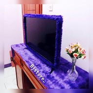 COD Bando TV LED Bulu POLOS Untuk 14-32 Inch / Bando TV LED Bulu Rasfur 14-32 Inch / Bando TV Karakter