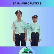 BAJU UNIFORM TKRS SEKOLAH RENDAH LENGAN PENDEK DAN LENGAN PANJANG