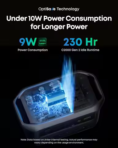 Customized SOLIX C2000 Gen 2 Portable Power Station, 2048Wh Solar Generator, 2400W Continuous/4000W 