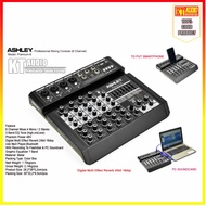 mixer audio ashley premium 6 pc soundcard
